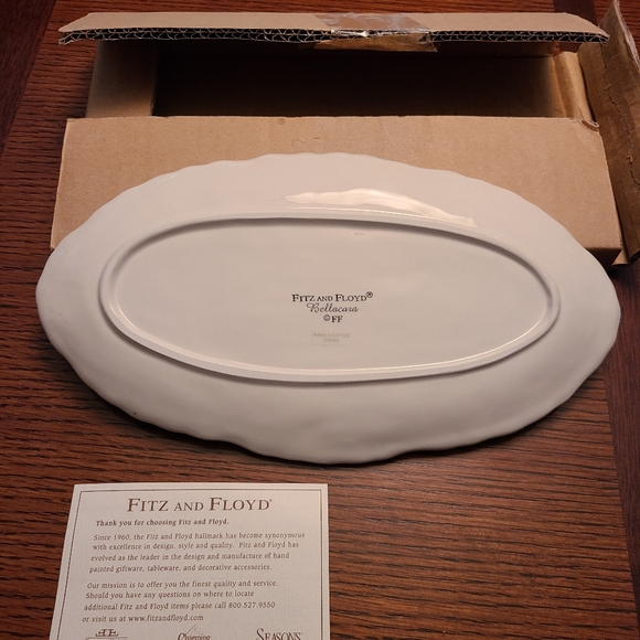 Fitz and Floyd Bellacara Count Your Blessings Plate - Picture 2 of 5